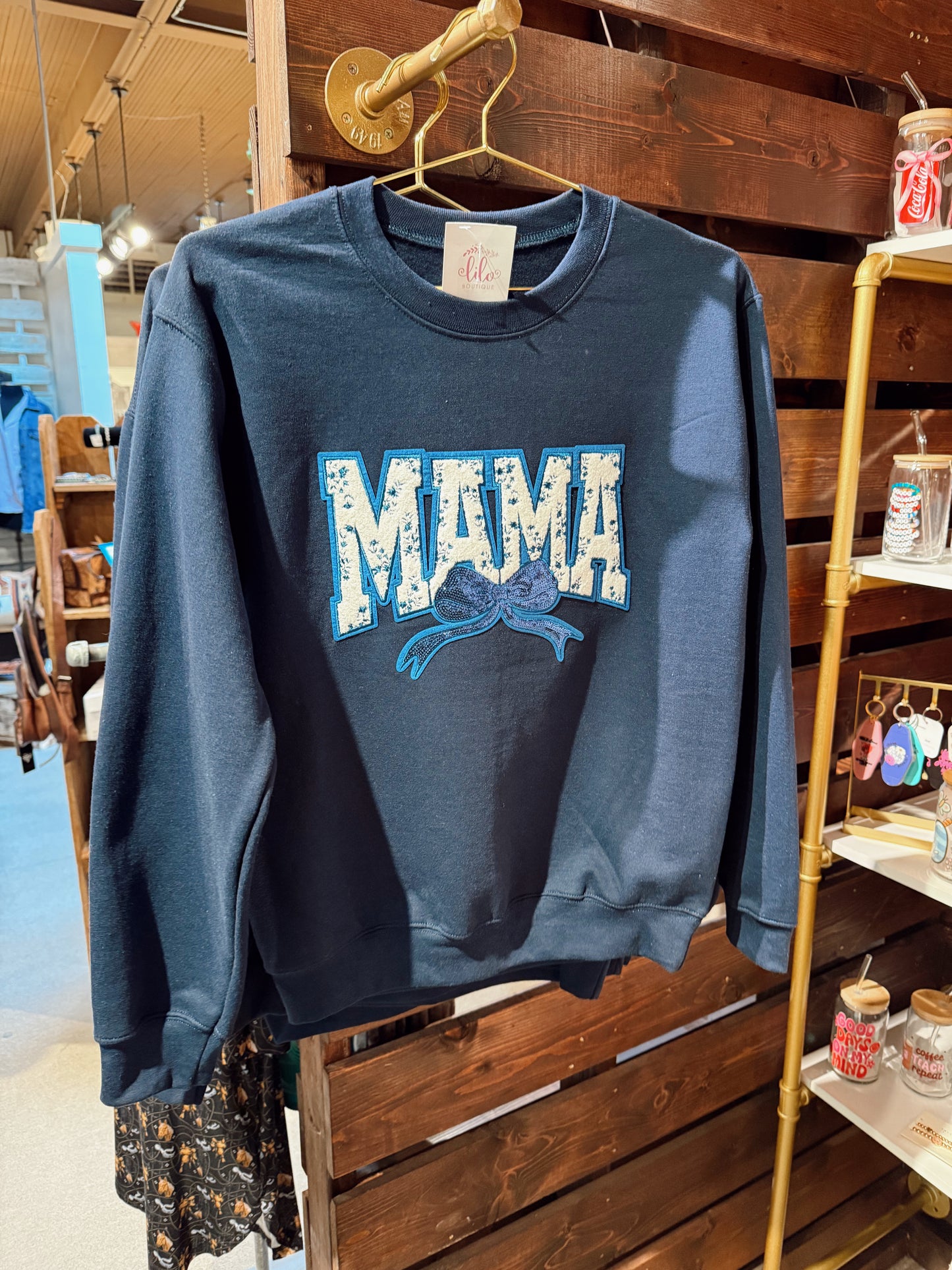 Mama Bow Crewneck