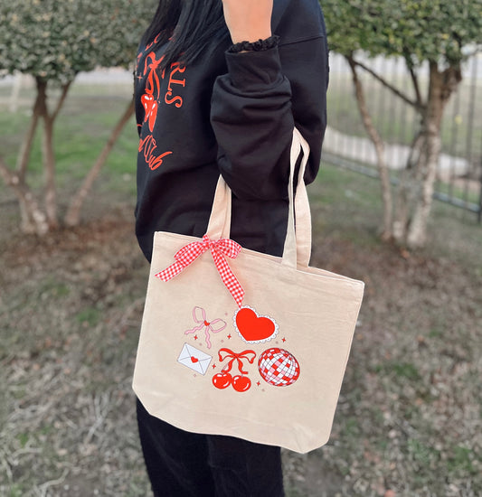 Valentine's Tote Bags